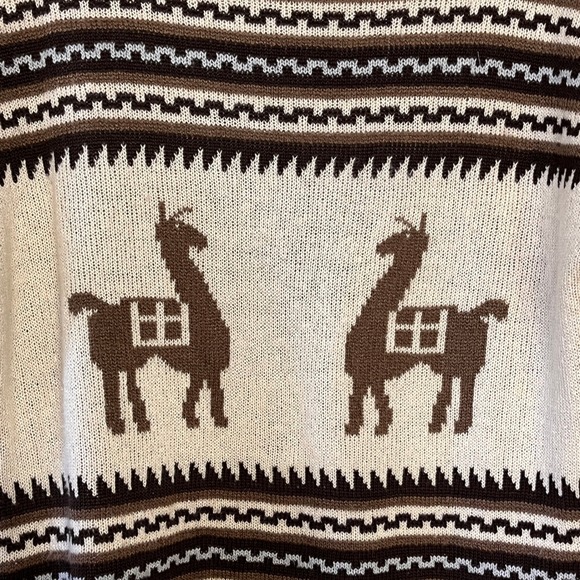 Jen's Pirate Booty Sun Valley Sweater Storm Lama Oversized S Cozy Boho Thick - Picture 5 of 11